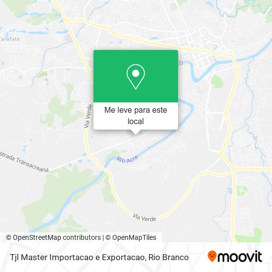 Tjl Master Importacao e Exportacao mapa