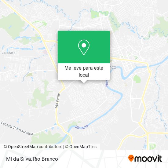 Ml da Silva mapa