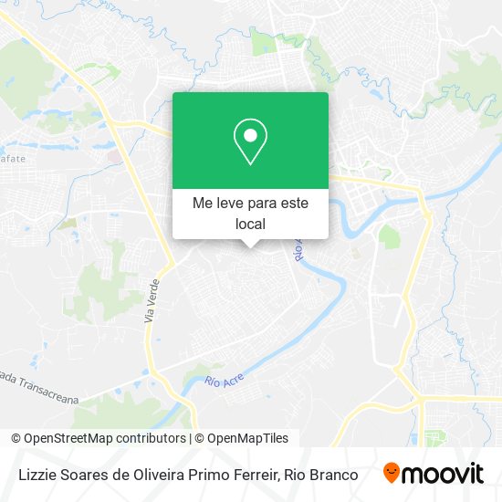 Lizzie Soares de Oliveira Primo Ferreir mapa