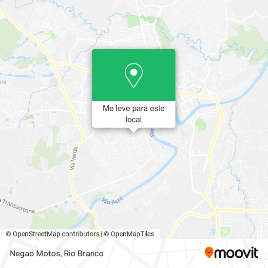 Negao Motos mapa
