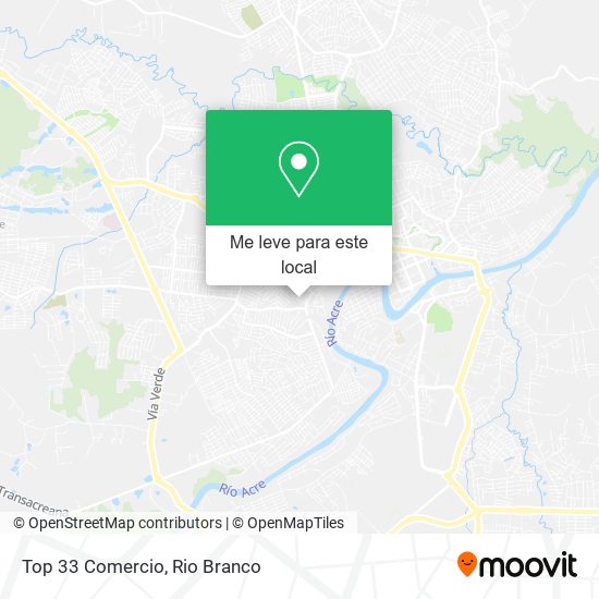 Top 33 Comercio mapa