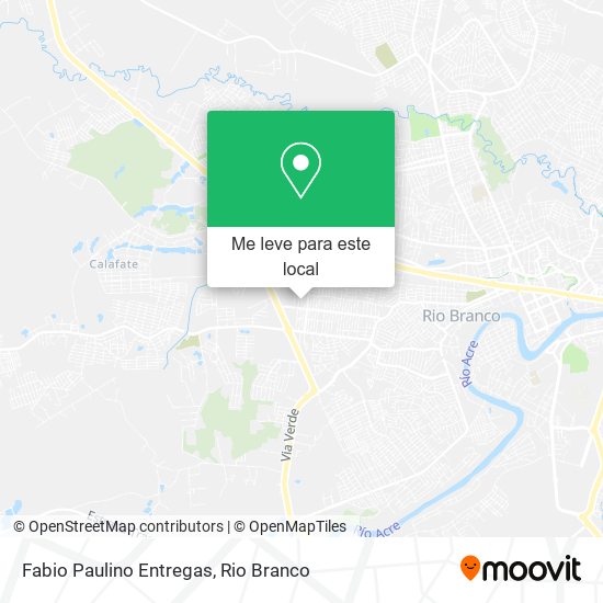 Fabio Paulino Entregas mapa