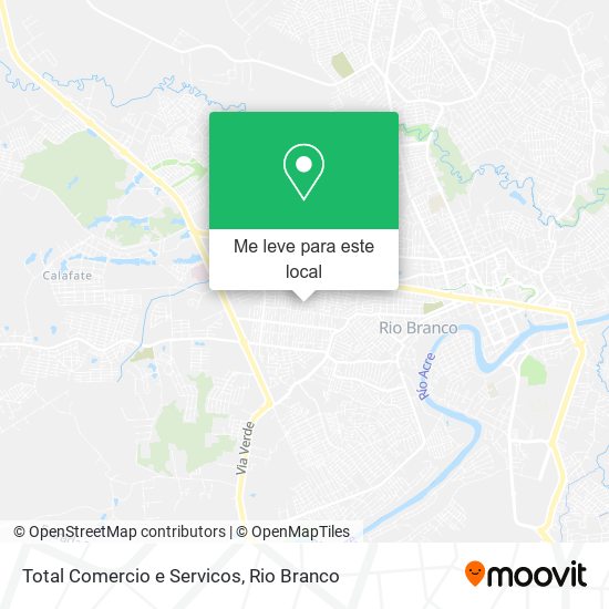 Total Comercio e Servicos mapa