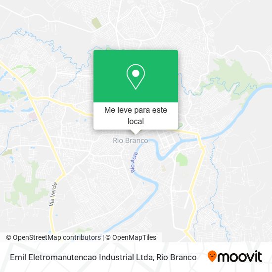 Emil Eletromanutencao Industrial Ltda mapa