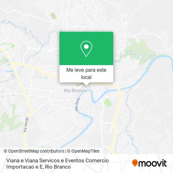 Viana e Viana Servicos e Eventos Comercio Importacao e E mapa
