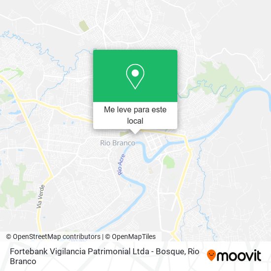 Fortebank Vigilancia Patrimonial Ltda - Bosque mapa