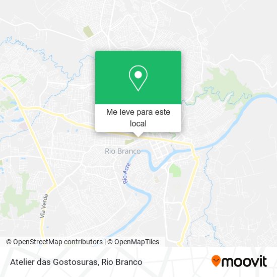 Atelier das Gostosuras mapa