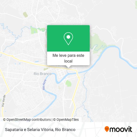 Sapataria e Selaria Vitoria mapa