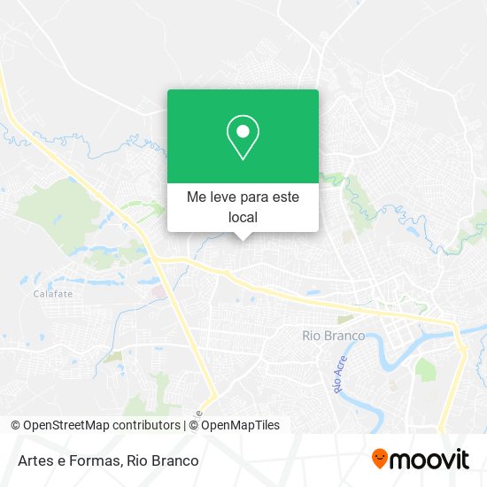 Artes e Formas mapa