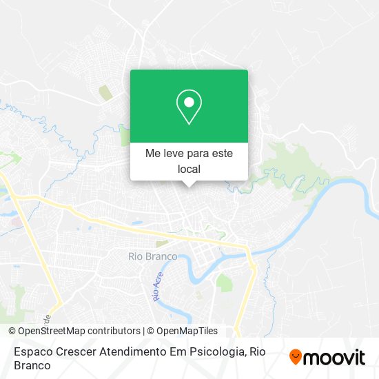Espaco Crescer Atendimento Em Psicologia mapa