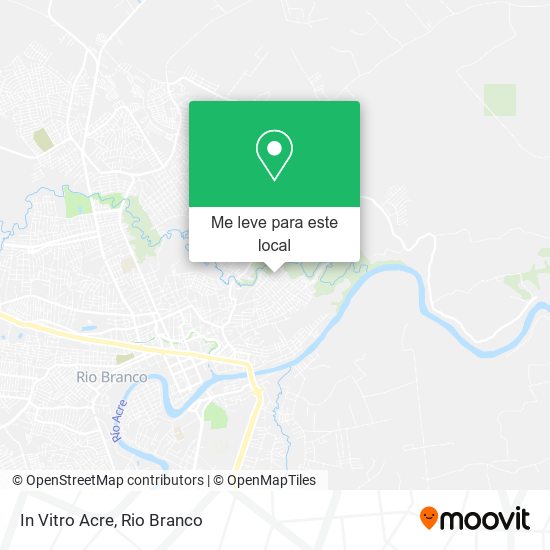 In Vitro Acre mapa