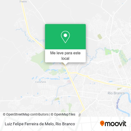 Luiz Felipe Ferreira de Melo mapa
