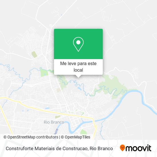 Construforte Materiais de Construcao mapa