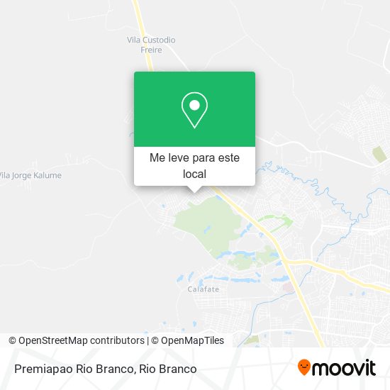 Premiapao Rio Branco mapa