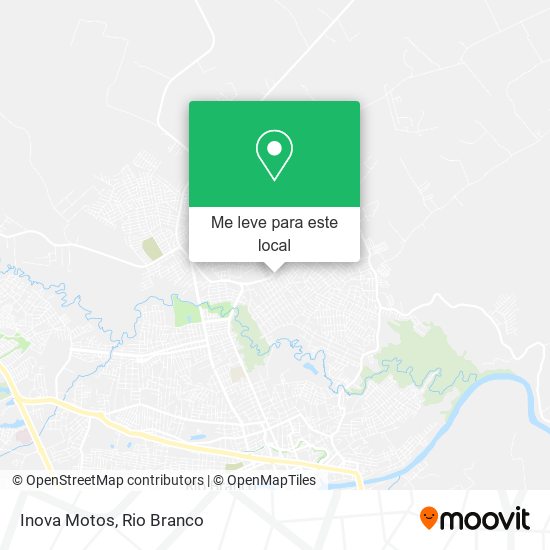 Inova Motos mapa