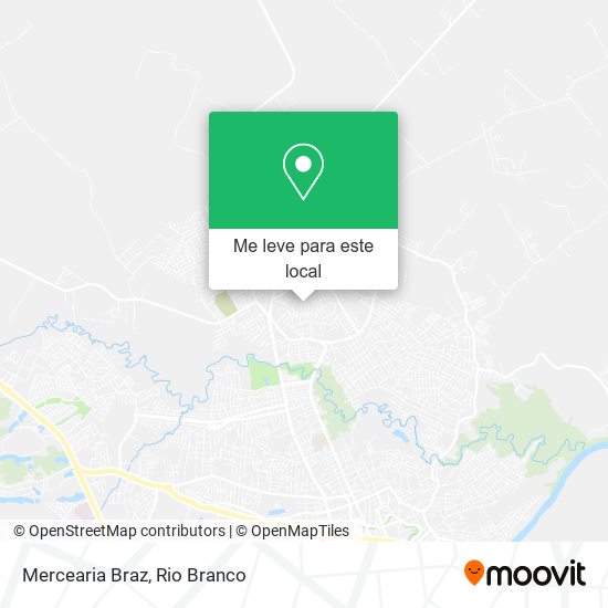 Mercearia Braz mapa