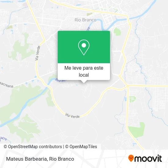 Mateus Barbearia mapa