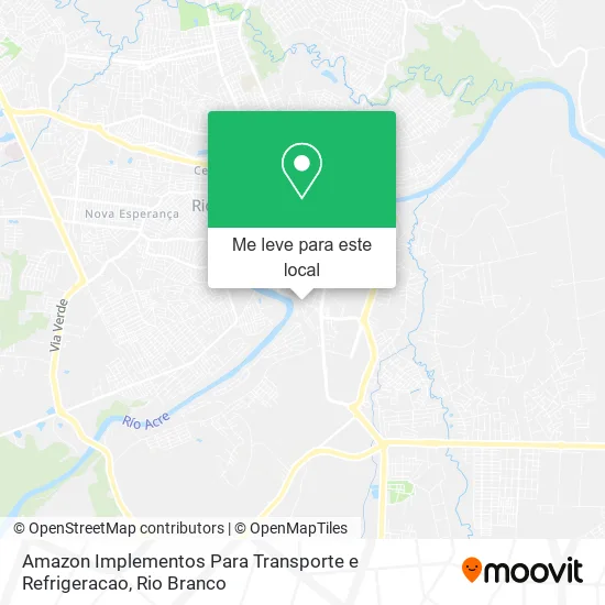 Amazon Implementos Para Transporte e Refrigeracao mapa