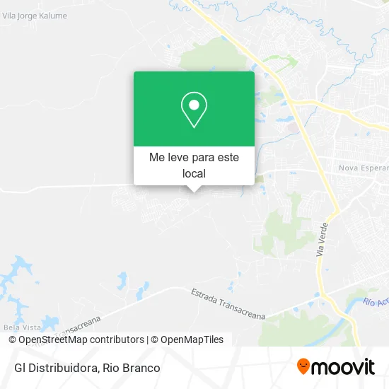 Gl Distribuidora mapa