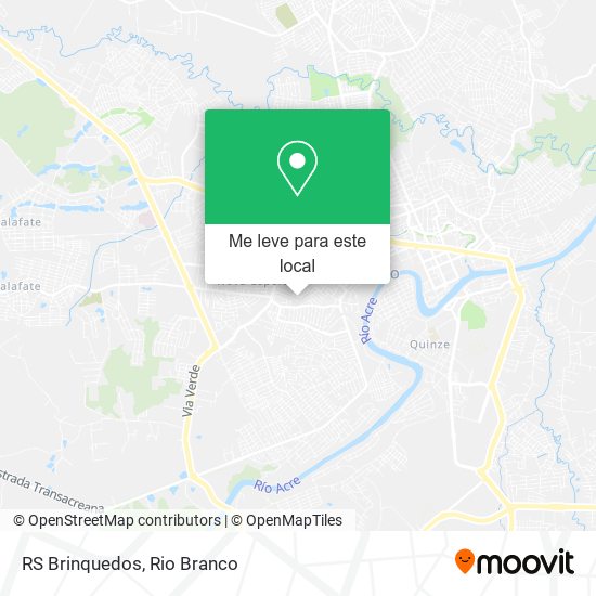 RS Brinquedos mapa