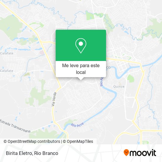 Birita Eletro mapa