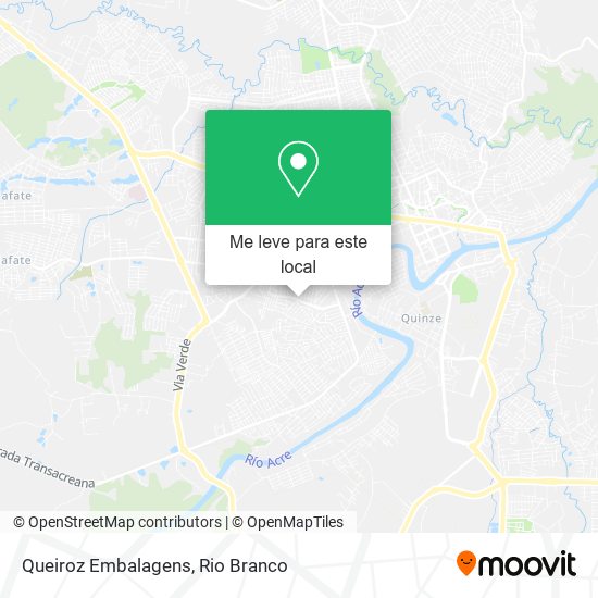 Queiroz Embalagens mapa