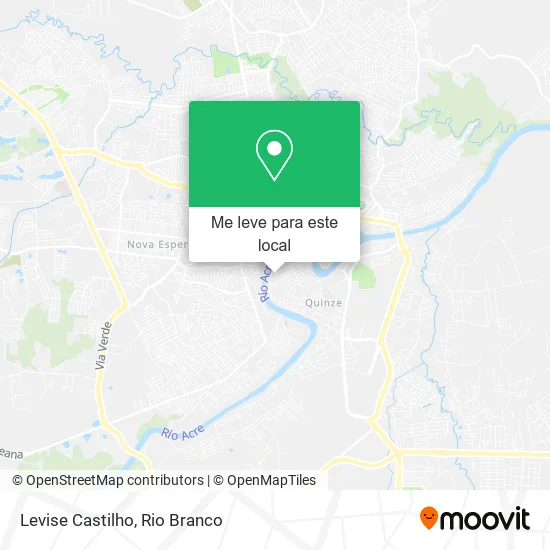 Levise Castilho mapa