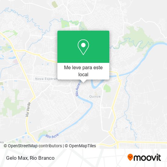 Gelo Max mapa
