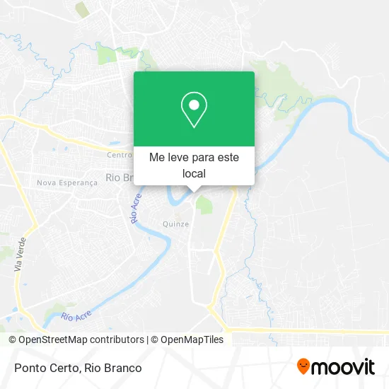 Ponto Certo mapa