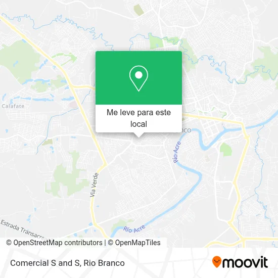 Comercial S and S mapa