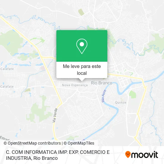 C. COM INFORMATICA IMP. EXP. COMERCIO E INDUSTRIA mapa
