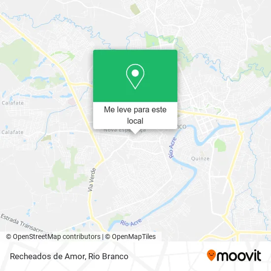 Recheados de Amor mapa