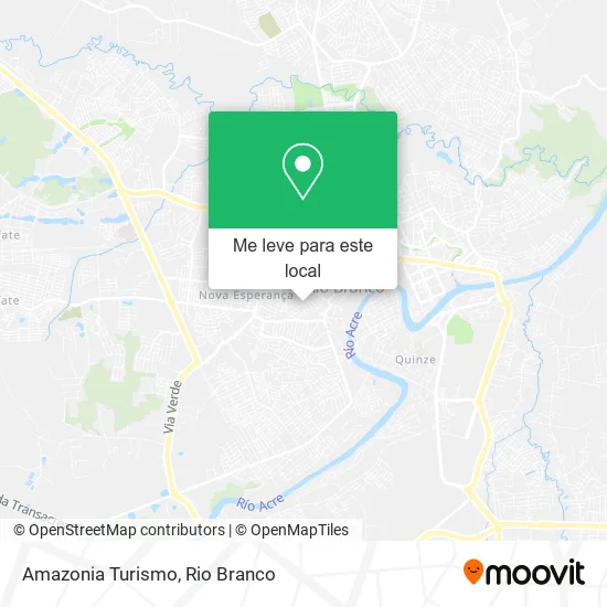 Amazonia Turismo mapa