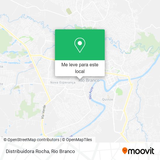 Distribuidora Rocha mapa