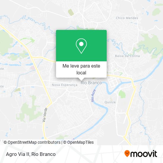 Agro Via II mapa