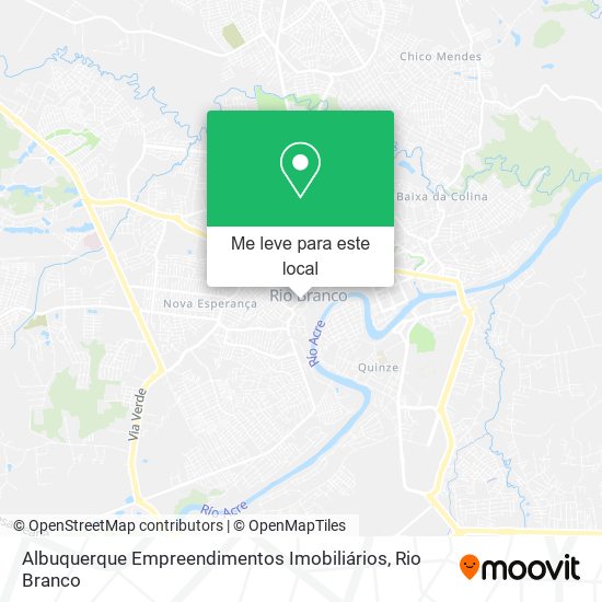 Albuquerque Empreendimentos Imobiliários mapa