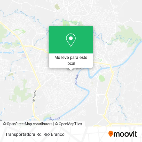 Transportadora Rd mapa