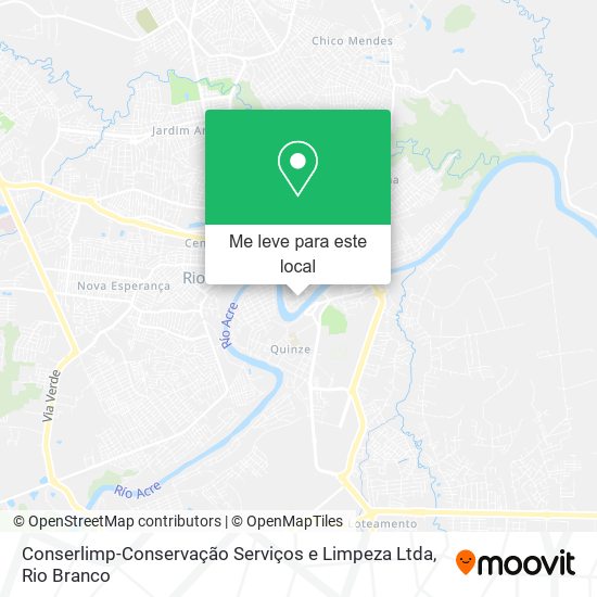 Conserlimp-Conservação Serviços e Limpeza Ltda mapa