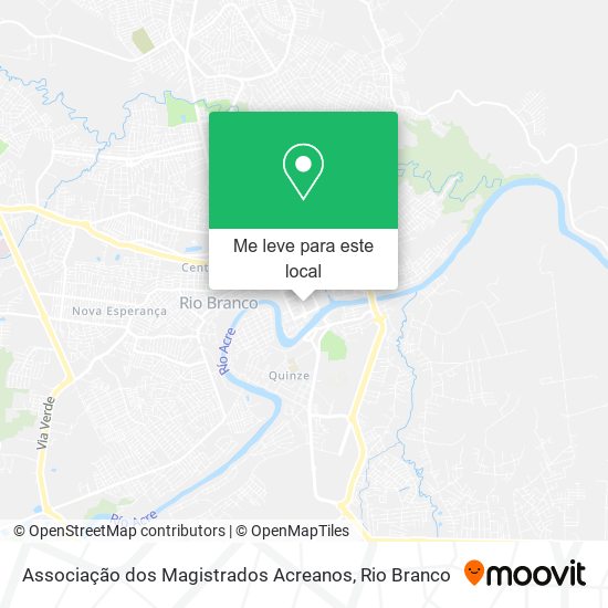 Associação dos Magistrados Acreanos mapa