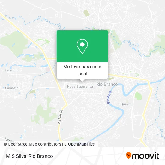 M S Silva mapa