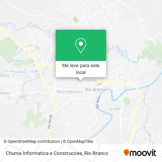 Chuma Informatica e Construcoes mapa