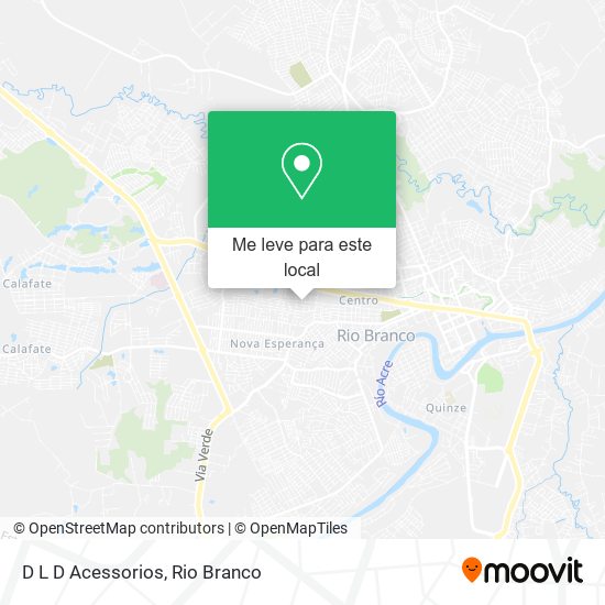 D L D Acessorios mapa