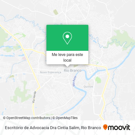 Escritório de Advocacia Dra Cintia Salim mapa