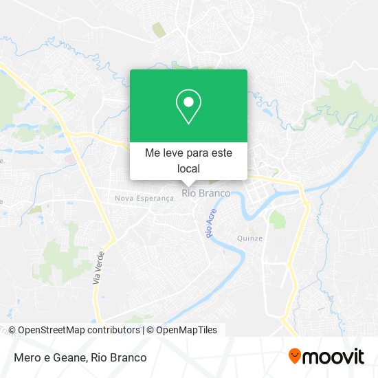 Mero e Geane mapa