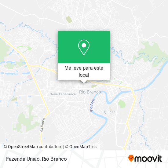 Fazenda Uniao mapa