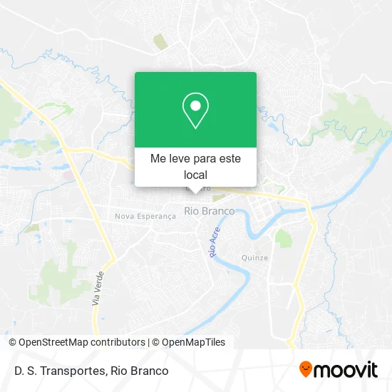 D. S. Transportes mapa