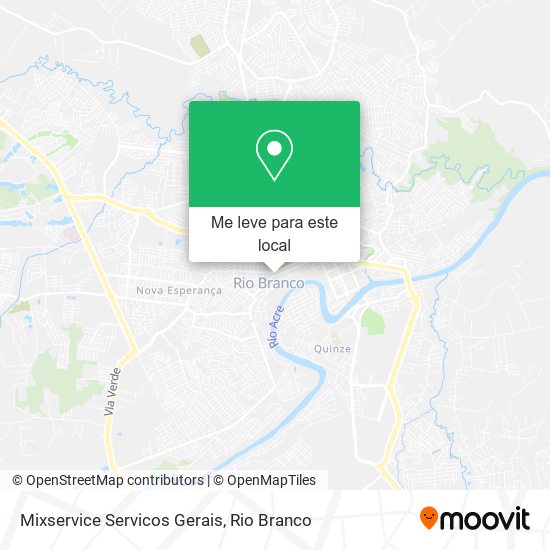 Mixservice Servicos Gerais mapa