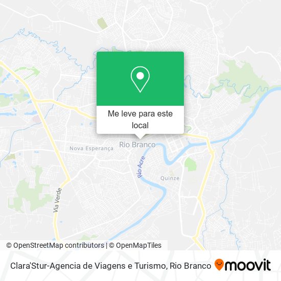 Clara'Stur-Agencia de Viagens e Turismo mapa
