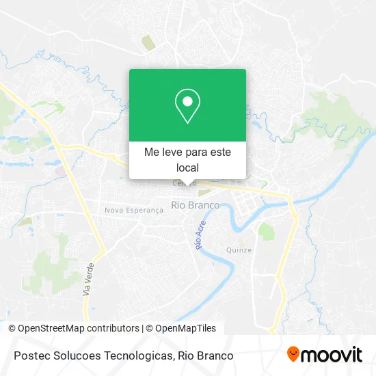 Postec Solucoes Tecnologicas mapa