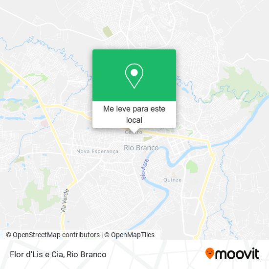 Flor d'Lis e Cia mapa